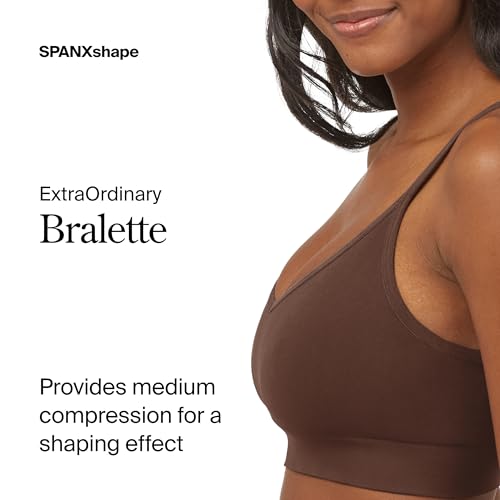 Image of SPANX SPANXsmooth EcoCare Seamless Shaping Longline Bralette - Comfortable Everyday Bralette - Women's Bra with No Underwire