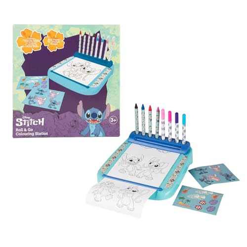 Sambro International Limited CyP Brands- Stitch, Roll & Go Portable Drawing Station, Creative Activities, Painting, Drawing, Multicoloured, Official Product
