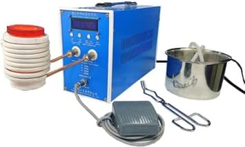 High-frequency Induction Heating Machine Silver Gold Melting Furnace Professional Jewelry Precious Metals Tool 3000W