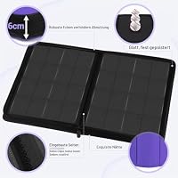 WITHYU 16 Taschen Sammelalbum für Karten, 1024 Karten Kapazität - Wasserdichter Karten Ordner Side Loading mit Reißverschluss für TCG, Fußball & Sammelkarten, Tragbar (Violett) – Ansicht 4