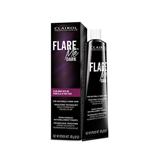 Clairol Professional Flare Me Hair Color Dark 6vv Plum Away, 2 oz