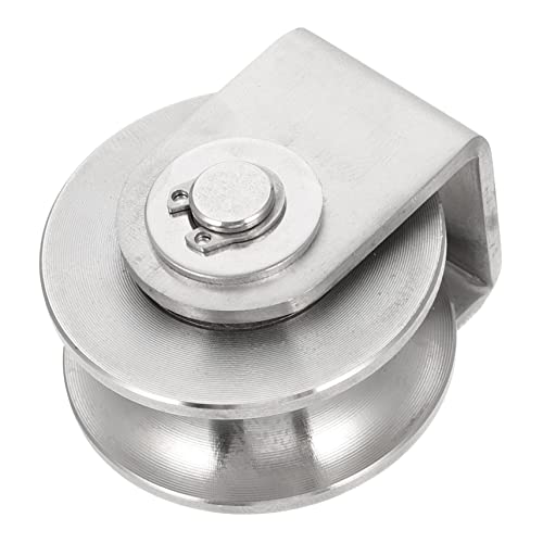 NULYLU Load Bearing Pulley Block Stainless Steel Type Pulley for Home Supplies Fitness Equipment and Industrial Use