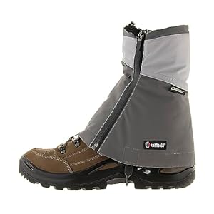 Kahtoola LEVAgaiter Mid GTX Gaiters, Waterproof Gore-TEX Shoe & Boot Protection for Mountaineering, Off-Trail Hiking in Mud, Snow & Ice