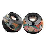 Creative Pebble V3 Artisan Edition (Jelilo Black) Minimalistic 2.0 USB-C Desktop Speakers with Bluetooth 5.0, 8W RMS with 16W Peak Power, USB-A Converter Included