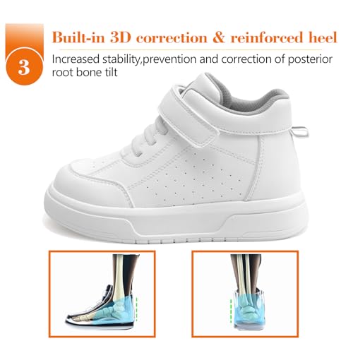 Toddlers Orthopedic Corrective AFO Thick Sole Shoes with Ankle and Arch Support for Girls and Boys3