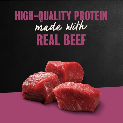 Image of Cesar Filets in Gravy Wet Dog Food, Prime Rib Flavor, 3.5 oz, 24 Count | Real meat, easy to digest, no fillers, no added sugar, no artificial flavors, slow-cooked tender texture, easy peel trays