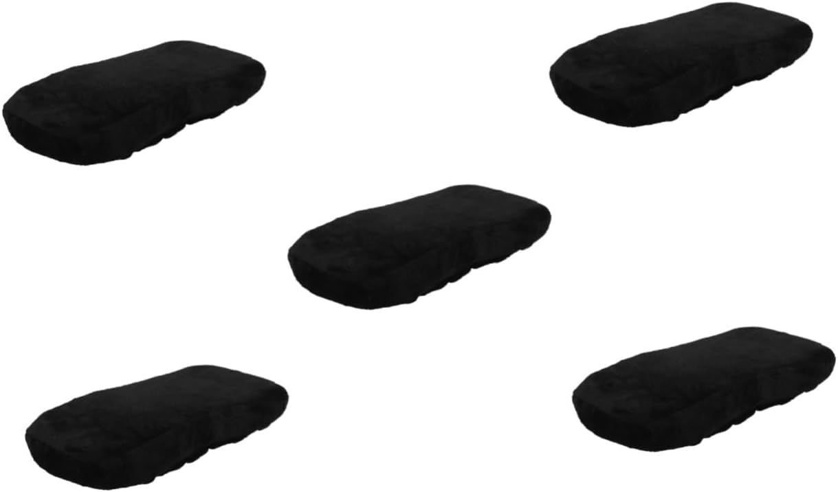 Veemoon 5pcs Comfortable Memory Armrest Pad for Office Chairs Ergonomic Elbow Support Cushion for Gaming Desk and Wheelchair Use Practical Arm Chair Arm Cushion