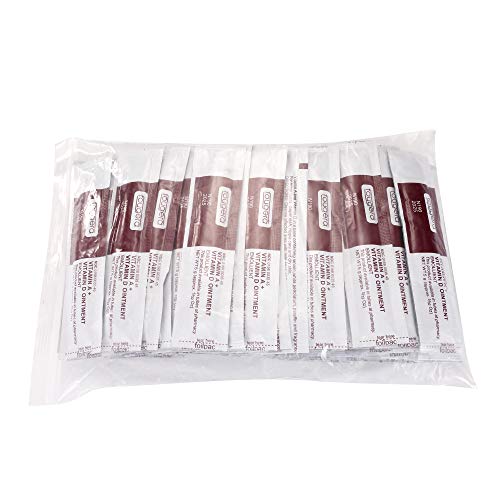 Tattoo Scar Repair Gel Ointments,Tattoo Aftercare Ointment Vitamin A & D Anti Scar Gel,Tattoo Aftercare Scar Repair Cream For Body Art Permanent Makeup Tattoo Supplies (50Pcs) #TOP5