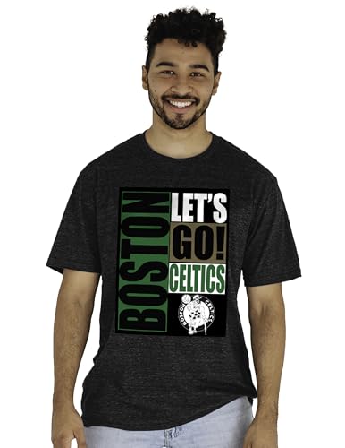 Camiseta triple mezcla NBA vintage arch azul unisex para fans