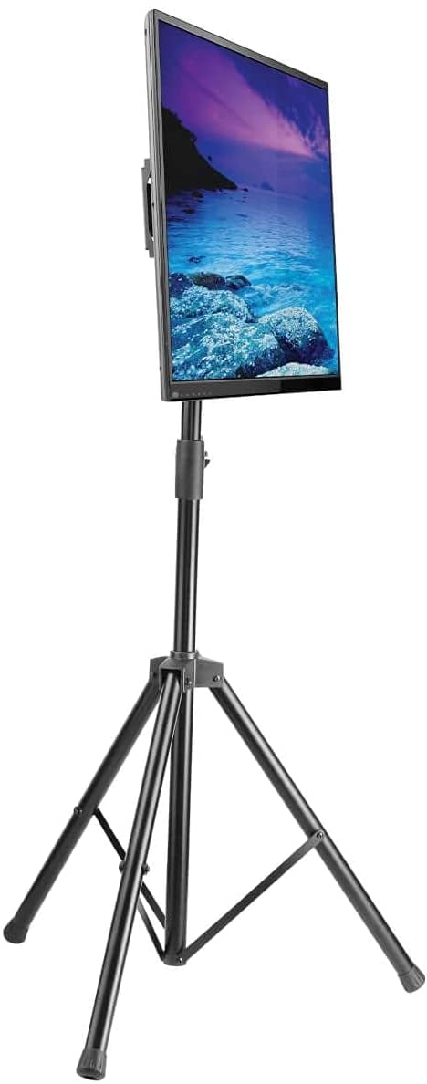 Techly 105650 Supporto Treppiede Universale da Pavimento per TV 37-70" Nero