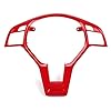 Vikep 5 Color ABS Auto Steering Wheel Frame Trim Cover Fit For Mercedes Fit For Benz C E CLA KLASSE W204 W212 W117 C172 C218 2012-2014 Fit For AMG Style Accessoires (Color : Red)