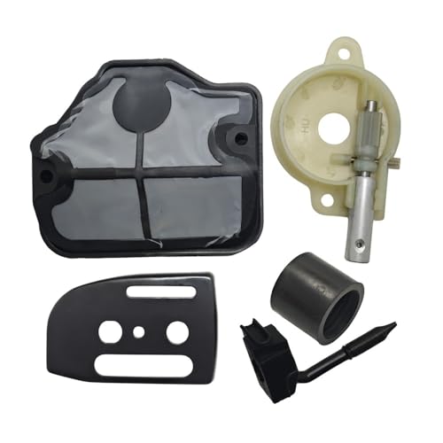 Placa de bomba de aceite y repuestos para motosierra compatible con admisión 3