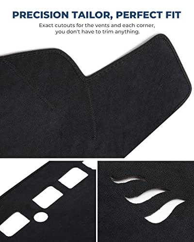 Issyauto Dashboard Cover Mat Dash Cover Compatible With 2018 2019 2020 2021 2022 2023 Camry, Dash Board Cover Dashboard Mat Protector #TOP6