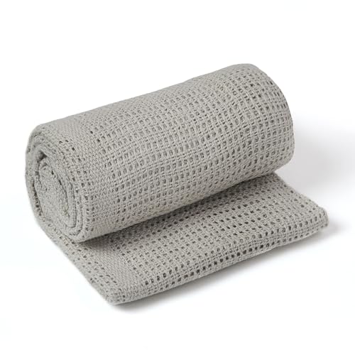 Clair de Lune Baby Cot Blanket - 150 x 100cm Grey