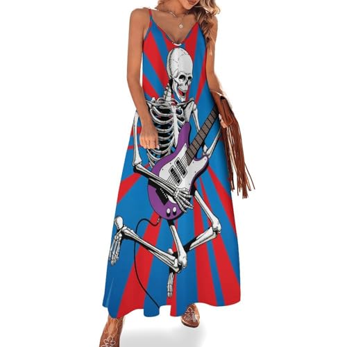 Robe maxi sans manches légère pour rester fraîche tout l'été