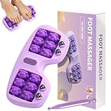 Fußmassageroller Set,Tragbarer Fußmassagegerät,Double Fussmassagegerät,Massagegerät für Füße,Zuhause,Büro(mit Akupressurstift)