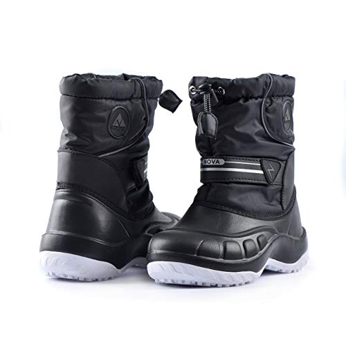 Nova Mountain Boy's and Girl's Waterproof Winter Snow Boots2