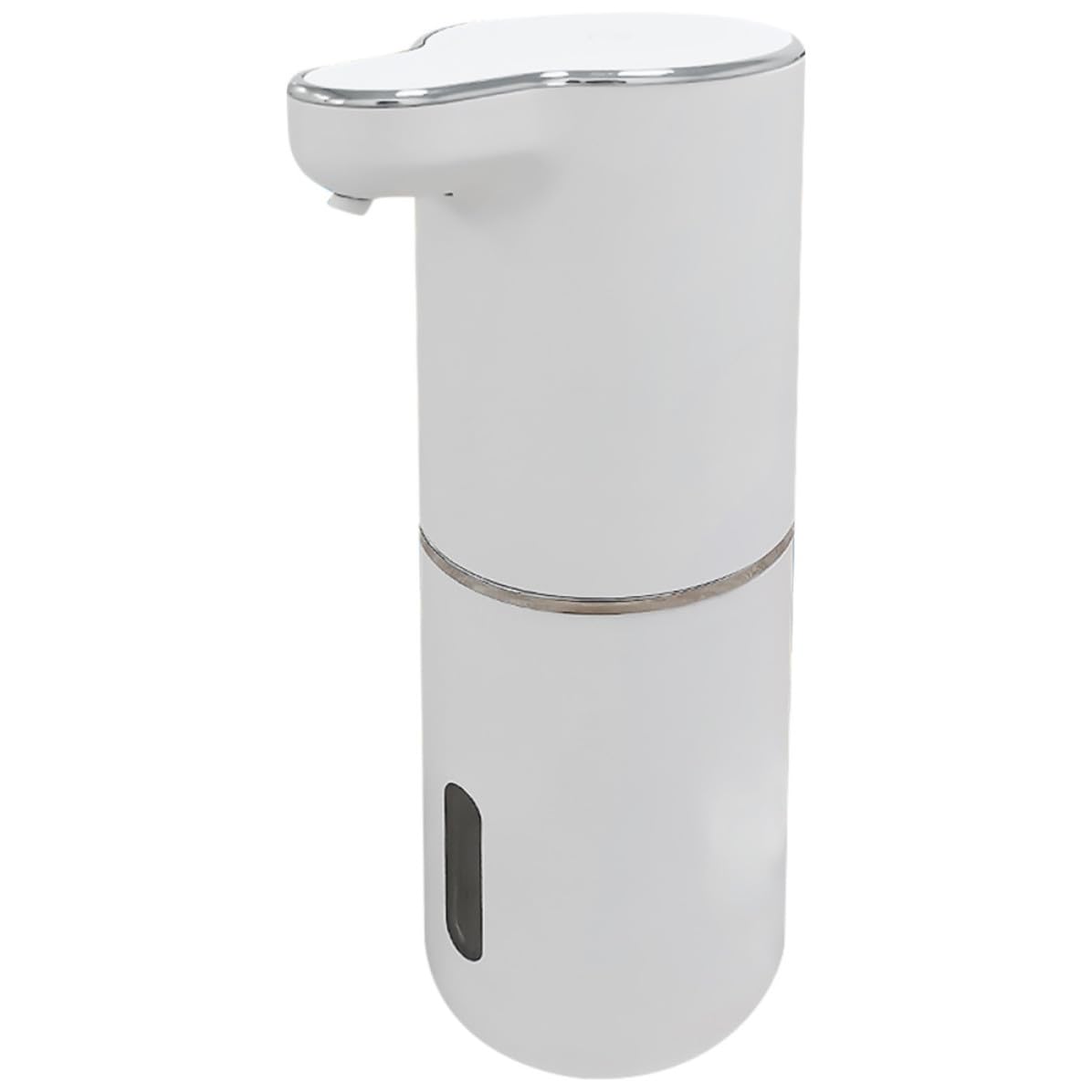 TEHAUX Dispenser Automatico Sapone Liquido Bianco Abs Sensore Infrarosso | Regolazione a Tre Livelli, Ricarica Usb, Controllo Touch, per Bagno Cucina Hotel Ristorante
