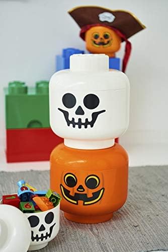 Room Copenhagen Lego Storage Head Large-Skeleton, Polypropylene, Skelton
