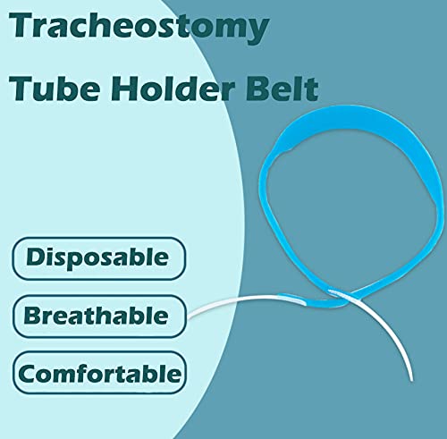 HXCH Tracheostomy Tube Holder Belt - Disposable Trach Ties Neckband for Laryngectomy Individually Packaged, 5 Pcs - Image 3