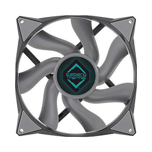 IceGALE Iceberg Thermal 140mm PWM Premium Case Fan (Black) 2