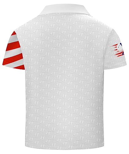 Image of V VALANCH Boys Polo Shirts Short Sleeve Casual Shrits