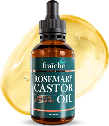 Live Fraiche Rosemary Oil with Castor Oil 2oz