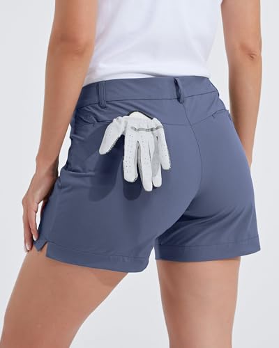 Short de golf femme Willit résistant à l'eau pour rester au sec