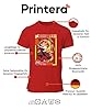 Kyojuro Rengoku Demon Slayer Kimetsu no Yaiba Flame Hashira Men's T-Shirt, red, XL #3