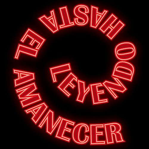 『Leyendo hasta el amanecer』のカバーアート