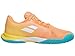 Babolat Jet Mach 3 Junior All Court Girl Tennis Shoes (Coral/Gold Fusion) (Coral/Gold Fusion, US Footwear Size System, Big Kid, Numeric, Medium, 6.5)
