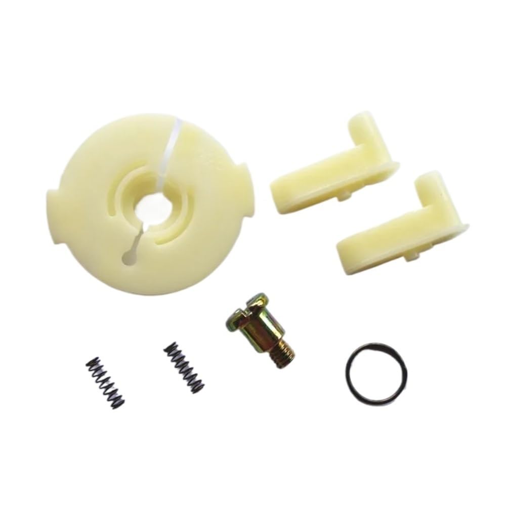 Kit de trinquete de Arranque de Retroceso Apto for Briggs & 5.0HP 6HP Placa de fricción trinquetes Tornillo retenedor de Anillo de Resorte 281503 692299 492333(10 Sets)
