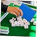 Toyvian 8Pcs Mahjong Tile Shuffling Tool Automatic Mahjong Mixing Board for Efficient Tile Shuffling and Pushing User Friendly Mahjong Organizer for Players of All Ages for Table