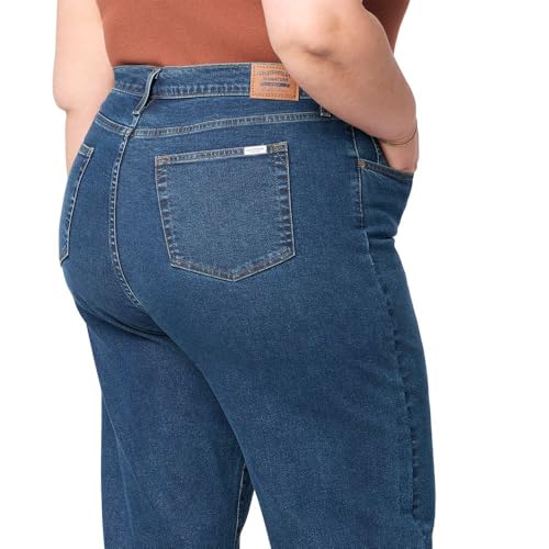 LEVI STRAUSS SIGNATURE Gold Women's Heritage High Rise Loose Straight Jeans - image 3