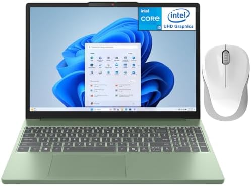 Lenovo Laptop Slim 3 Intel Core i5 13420H 16GB DDR5 512GB SSD 15.3" IPS WUXGA W11 Teclado Español Mouse DXT Productividad y Multitarea Fluida