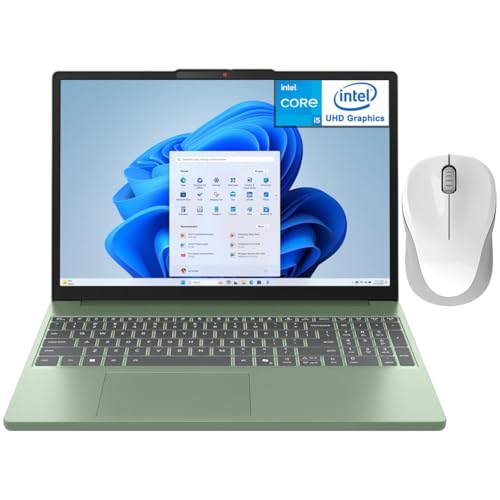 Lenovo Laptop Slim 3 Intel Core i5 13420H 16GB DDR5 512GB SSD 15.3" IPS WUXGA W11 Teclado Español Mouse DXT Productividad y Multitarea Fluida