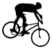 Mountain Bike Biker Decal Bicycle Window Sticker