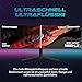 Vibox 49-Zoll 165Hz UltraWide Curved Gaming-Monitor – UWQHD-Auflösung, 1ms, Adaptive Sync, HDMI & DisplayPort