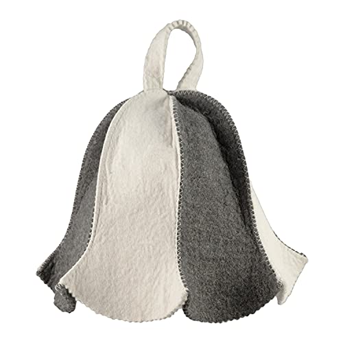 Saunahut - Modell Thumbelina - 100% Wollfilz - Saunamütze aus Filz für...