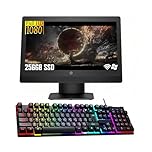 HP ProOne 600 G3 All-in-One Desktop Computer, 21.5" FHD(1920x1080), Core i5-6500 3.2GHz Up to 3.6GHz, 8GB RAM, 256GB SSD, No DVD, USB WiFi+BT, Keyboard and Mouse, Windows 11 Pro (Renewed)