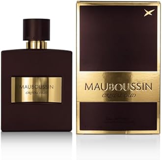 Mauboussin - Pour Lui Cristal Oud 100ml (3.3 Fl Oz) - Eau de Parfum for Men - Oriental Scent