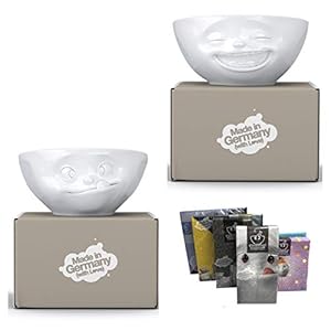 Fiftyeight Products Schalen 2er Set Lachend+Lecker