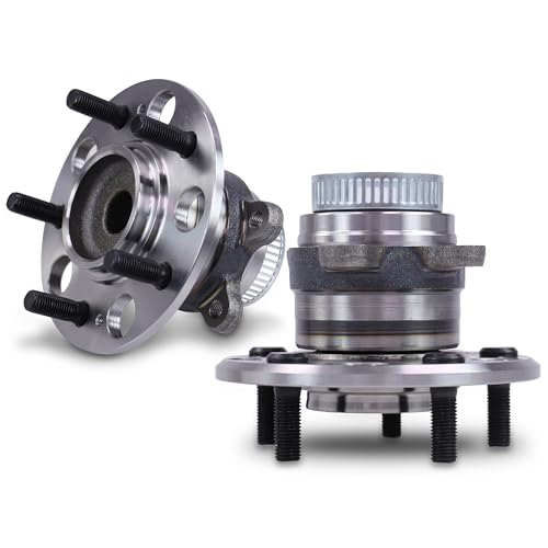 BESTPRICE 2x moyeu de roue arrière Jeu de roulements de roue Compatible avec HYUNDAI ELANTRA IV Stufenheck (HD), i30 (FD) (GD) (GDE), KIA CEE'D (JD) (ED), PRO...