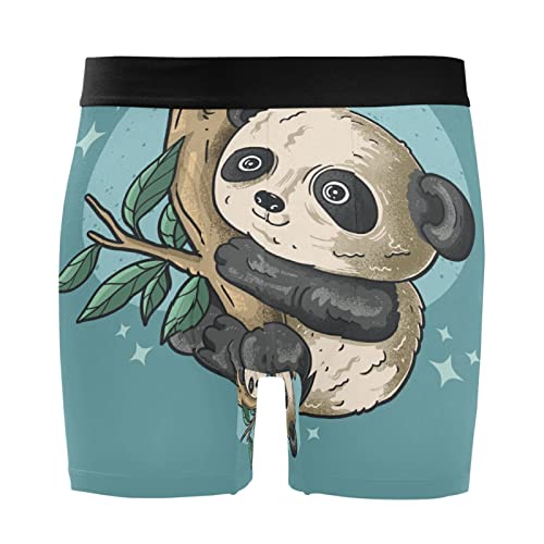 Bóxer para hombre Vnurnrn pack de 2 calzoncillos de panda elásticos y ultrasuaves