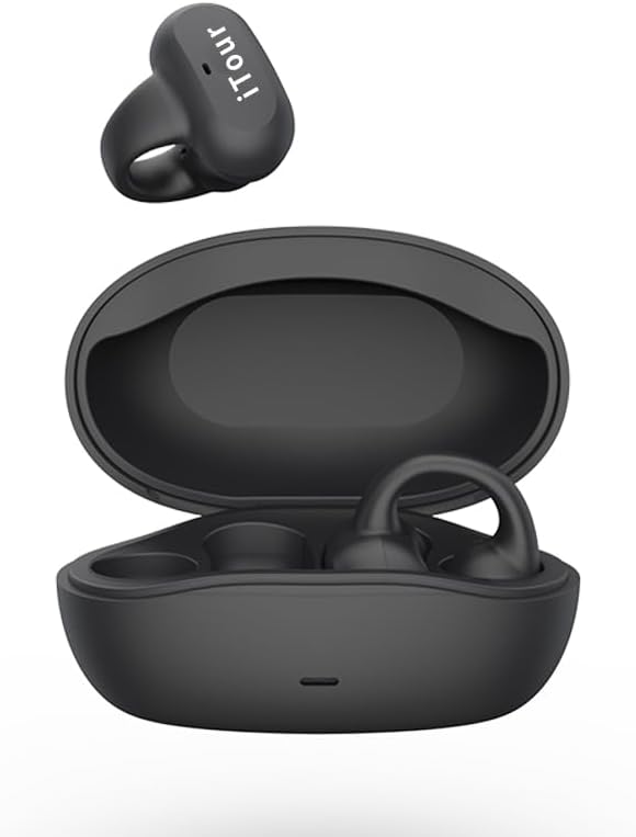 iTourTranslator Z250S Translator Earbuds Real Time, Bidirection Simultaneous Translatio in 127 Languages, Offline & Call Translation, Audio & Video Subtitling, Earbuds with APP Fit for iOS & Android