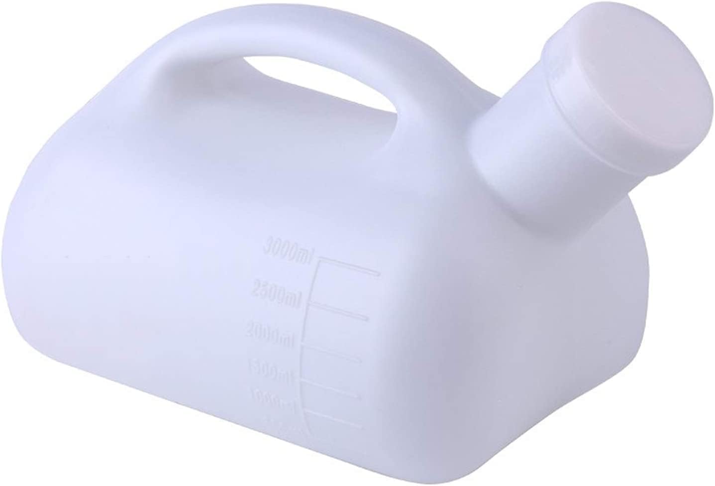 Male Urinal,Urine Bottles Male, Large Male Urinal Portable 3000ML Mens Potty Pee Bottle Collector Travel Toilet