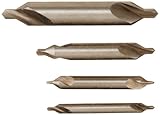 Drill America 5 Piece High Speed Steel Combined Drill Bit and Countersink Set (#1 - #5), DEWCCD Series