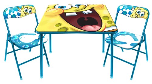 SpongeBob Square Table and Chair Set