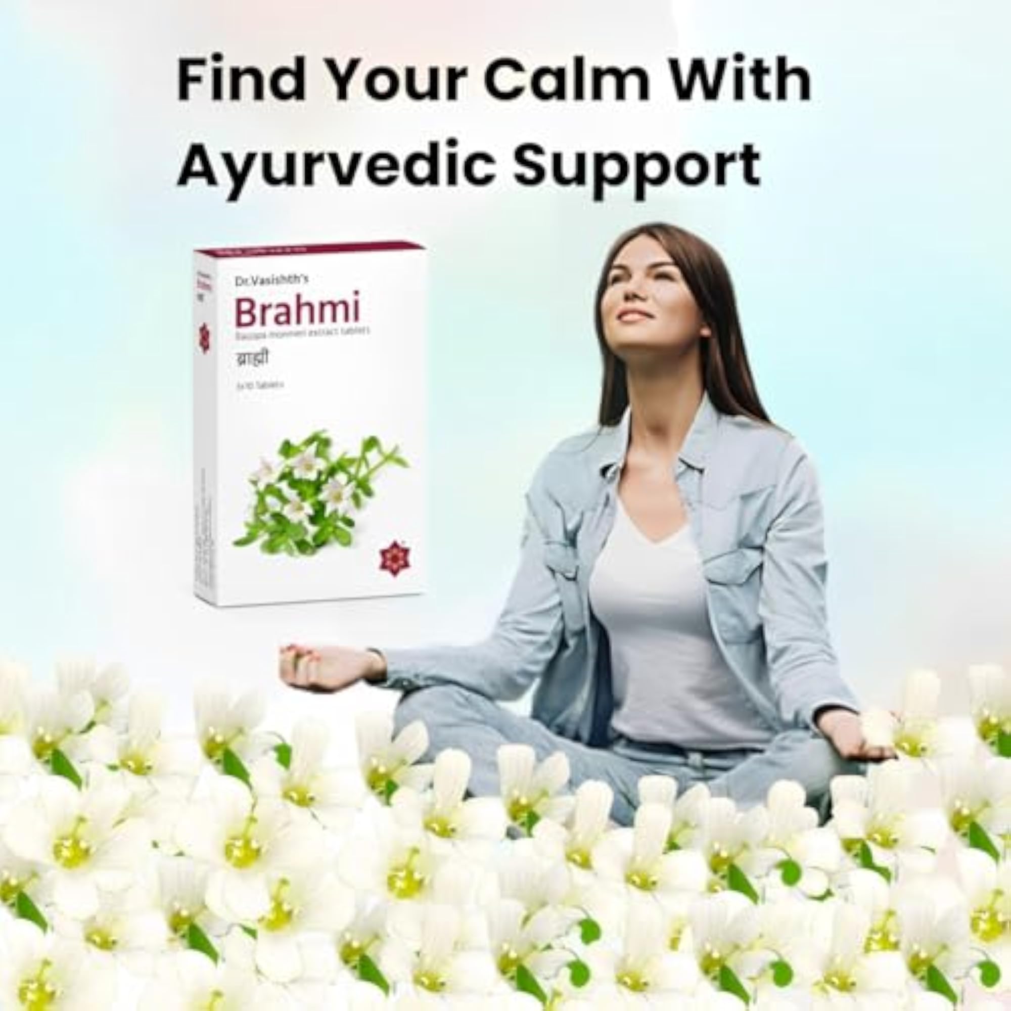 Dr.Vasishth's Brahmi Tablets (30 Tablets)