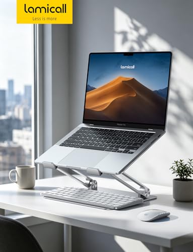Lamicall Adjustable Aluminum Laptop Stand (10–17.3") — view 7